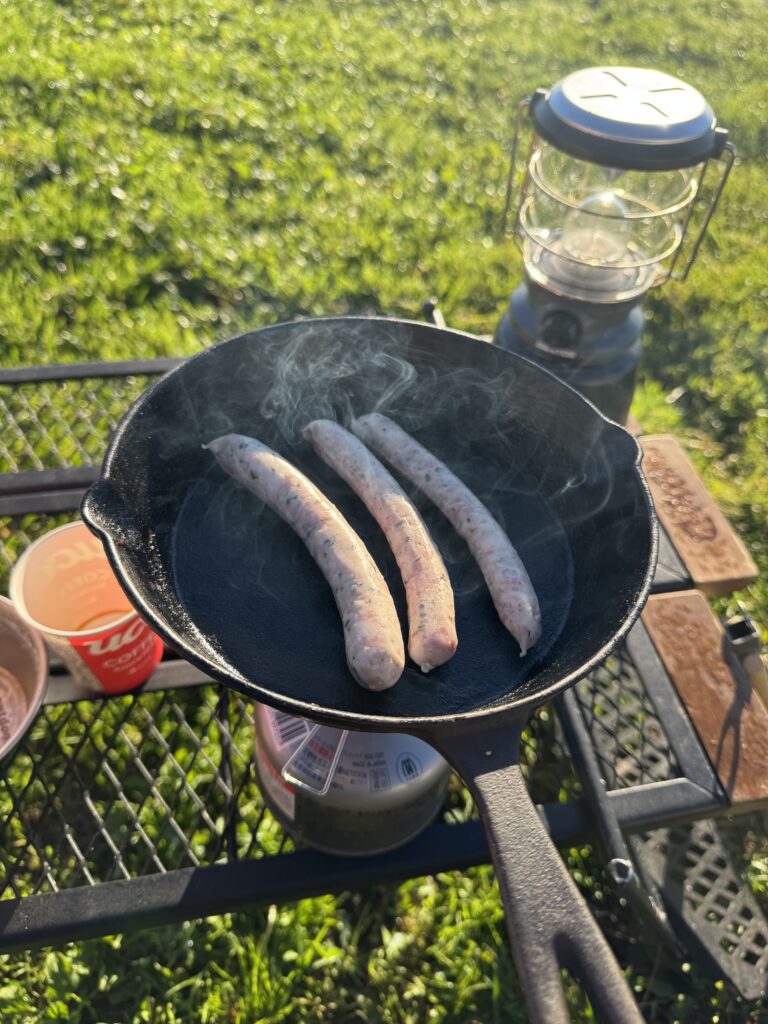 ふもとっぱらの朝ごはん